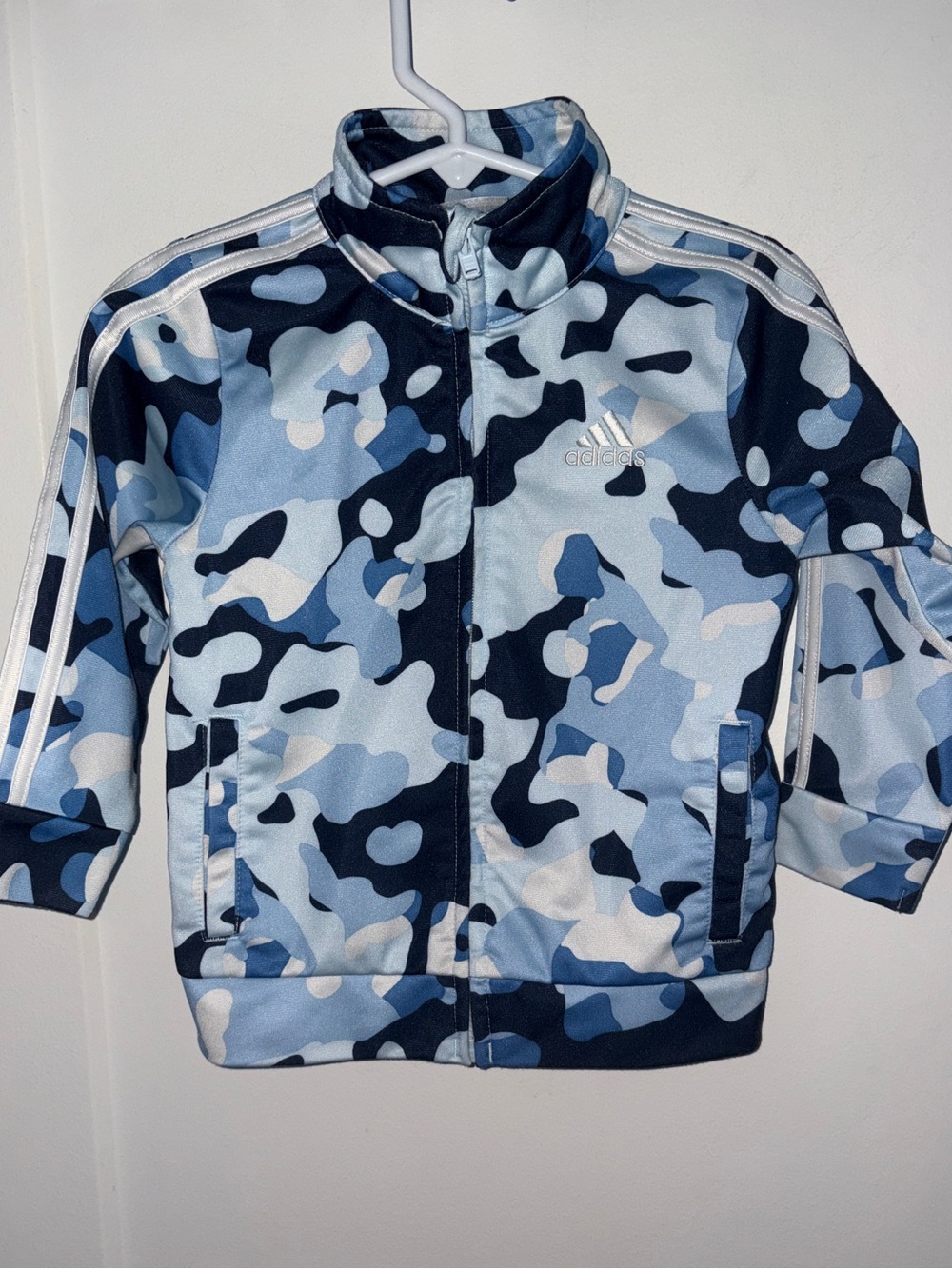 NWOT Adidas print track jacket infant girl's 18M